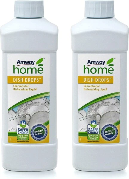 2x Amway Dish Drops 1 Liter Flüssiges Geschirrspülmittel 1 2x Amway Dish Drops 1 Liter Flüssiges Geschirrspülmittel