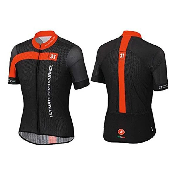 3T Kurzarmtrikot "TEAM", Mod. 14 Optimale Wahl Für Warmes Wetter, "Strada Light 3D Mesh", Schnelltrocknend Und Eng Anlie 1 3T Kurzarmtrikot "TEAM", Mod. 14 Optimale Wahl Für Warmes Wetter, "Strada Light 3D Mesh", Schnelltrocknend Und Eng Anlie