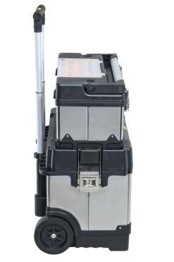 Allit Werkzeugkoffer McPlus Pro >M< R25L+23, Silber/schwarz