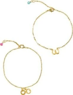Spiegelburg Armband Classic, Sort. (Messing)