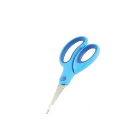 Bastelschere 13cm Spitz Blau WESTCOTT E-2058300 Softgrip 1 Bastelschere 13cm Spitz Blau WESTCOTT E-2058300 Softgrip