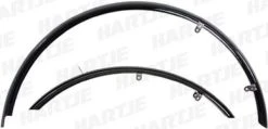 CONTEC Radschutzgarnitur Kunststoff, Ohne Kontaktierung, SB-verpackt Vorderrad Mit Haltewinkel 28 Mm, Je 2 Edelstahl-Fes