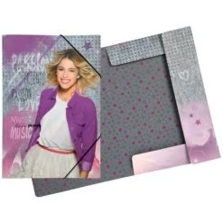 UNDERCOVER GMBH Disney Violetta Gummizugmappe A3
