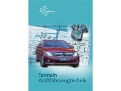EUROPA LEHRMITTEL Buch, Fahrzeugtechnik, "Formeln Kraftfahrzeugtechnik", 64 Seiten, ISBN: 978-3-8085-2097-0