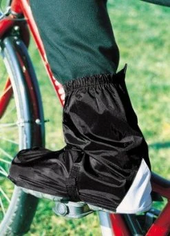 Hock Regenbekleidung GmbH Fahrradgamaschen Hock Gamas Schwarz Gr.s= 38-38,5 Knielang
