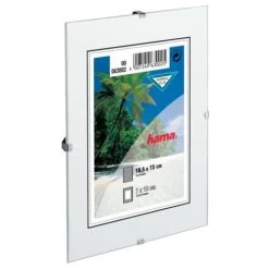 HAMA GMBH & CO Fotorahmen Clip Fix HAMA 63008 15x21cm Für 10x15cm