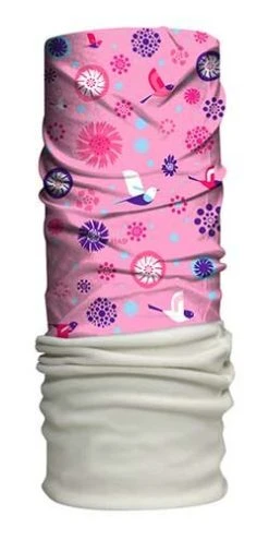 HAD H.A.D. Multifunktionstuch "Kids Fleece", 100% Polyester, Mit Angenähtem Fleecebesatz, Ideal Für Die Kalte Jahreszeit., K