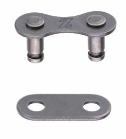KMC Verschlussglied SnapOn , Getriebenabe, 1/2 X 3/32", 7,3 Mm Breit, Passend Für 1/2 X 3/32 Singlespeed Ketten, 2 Stück