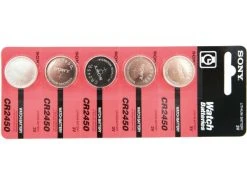 Philips Knopfzelle, SONY CR2450, 3V Lithium, 1 Stück SB-verpackt