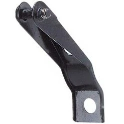 Lampenhalter , Für Felgenbremse, Schwarz, Messingschlager, 460731