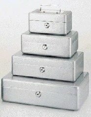 MAUL Geldkassette, Silber, Maße: (B)300 X (T)245 X (H)90 Mm