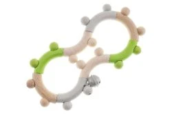 Hess Motorikrassel "8" Natur/grün