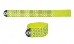 P&A Products BVBA Reflexband Wowow Gelb Reflektierend Ca 15x95 Cm, Mit Klettverschluß