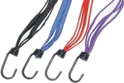 Bike Tec And More GmbH Spanngummi 4fach/ 2 Haken Farblich Sortiert 650 Mm Lg.