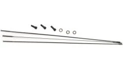 SRAM Ersatzspeiche, Für Rise 60 Ab Mod.15, CX-Ray Gerade, Satz Zu 3 Stück, Inkl. Speichennippel, Schwarz, 27,5", 278mm