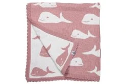 HANSEKIND Strickdecke Wal Rosa