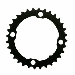 TRUVATIV Kettenblatt "Downhill" 4-Arm, 104 Mm Lochkreis, Alu AL7075, Schwarz (blast Black) 4 Mm Breit 32 Z.