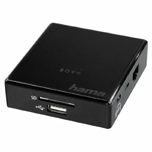 HAMA Wi-Fi-Datenleser Pro SD/USB Für Smartphone U. Tablet-PC, Inkl. Power Pack 1 HAMA Wi-Fi-Datenleser Pro SD/USB Für Smartphone U. Tablet-PC, Inkl. Power Pack