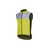 Raceviz Wind-Jacke Wowow Dark 1.1 Gelb/grau Reflektierend Gr.L