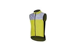 Raceviz Wind-Jacke Wowow Dark 1.1 Gelb/grau Reflektierend Gr.L