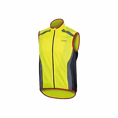 NoName WOWOW Reflex-Fahrradweste "Cycle Wind Vest 2.0" SB-verpackt, Windundurchlässig, Atmungsaktiv, Wasserabweisend, 360° Sich 1 NoName WOWOW Reflex-Fahrradweste "Cycle Wind Vest 2.0" SB-verpackt, Windundurchlässig, Atmungsaktiv, Wasserabweisend, 360° Sich